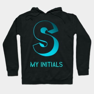 Letter S Initials Unique Name Hoodie